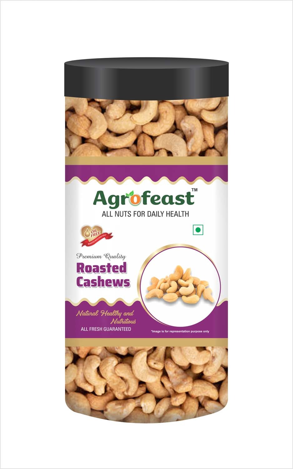 Agrofeast Roasted Cashew - 250g