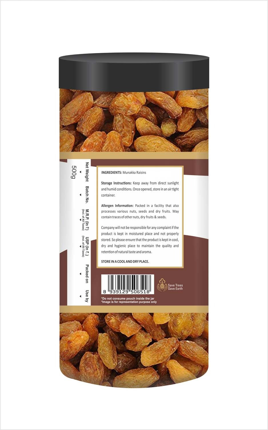 Nutrana Munakka Raisins - 500g