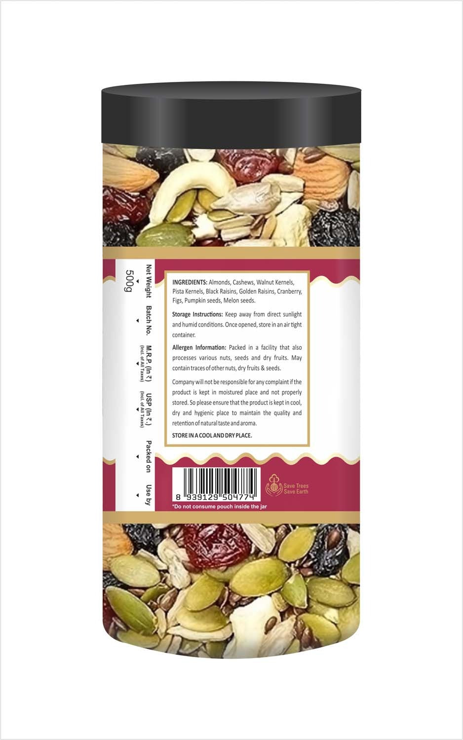 Agrofeast Trail Mix - 500g