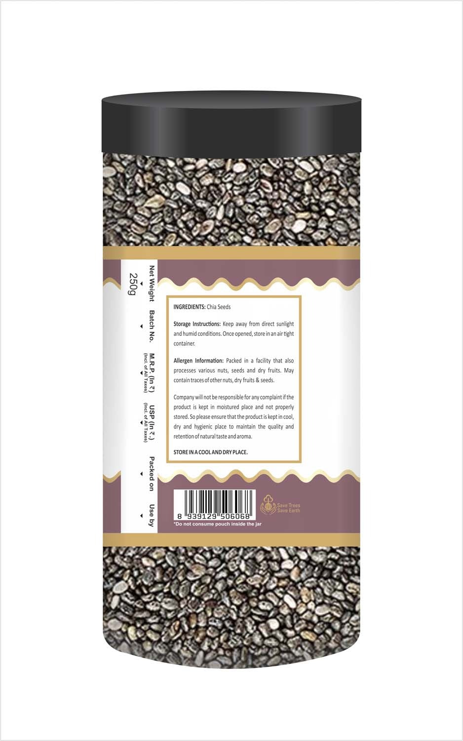 Agrofeast Chia Seeds - 250g