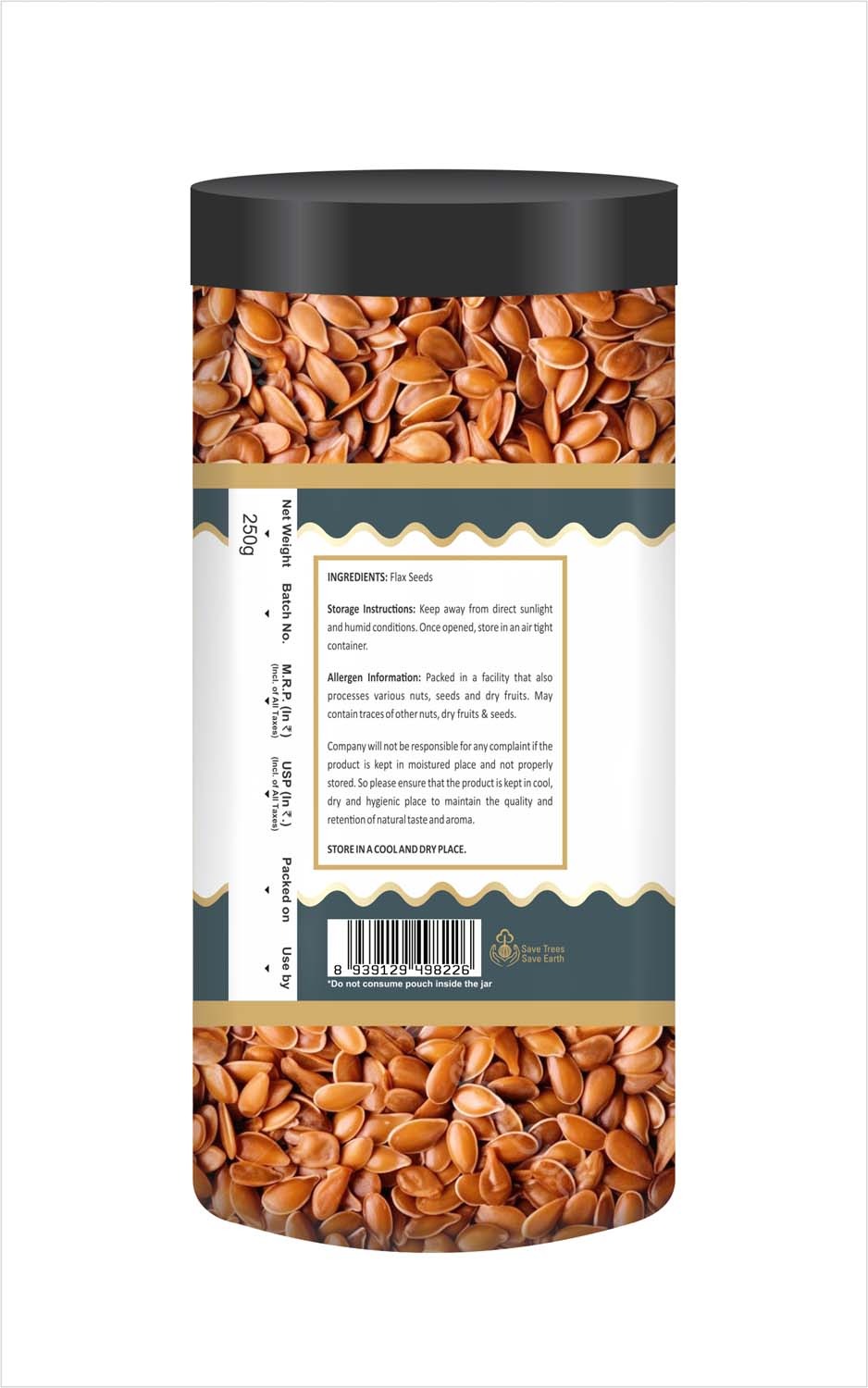 Agrofeast Flax Seeds -250g