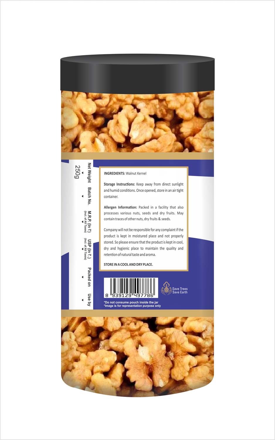 Nutrana Walnut American Chile - 250g