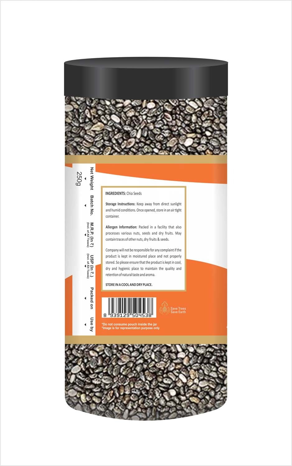 Nutrana Chia Seeds - 250g