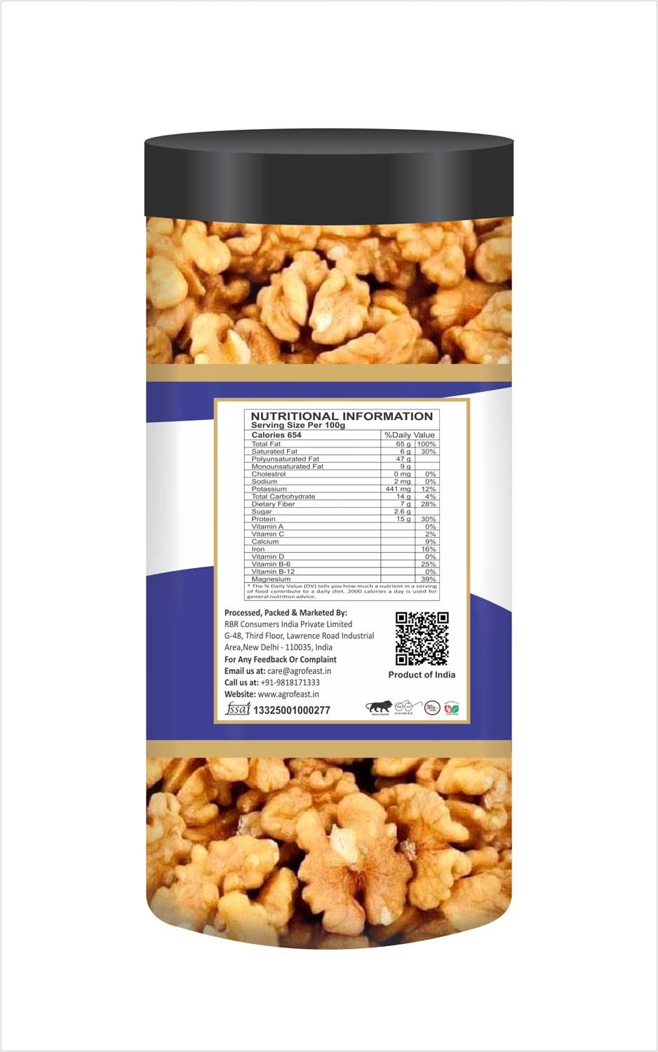 Nutrana Walnut American Chile - 250g