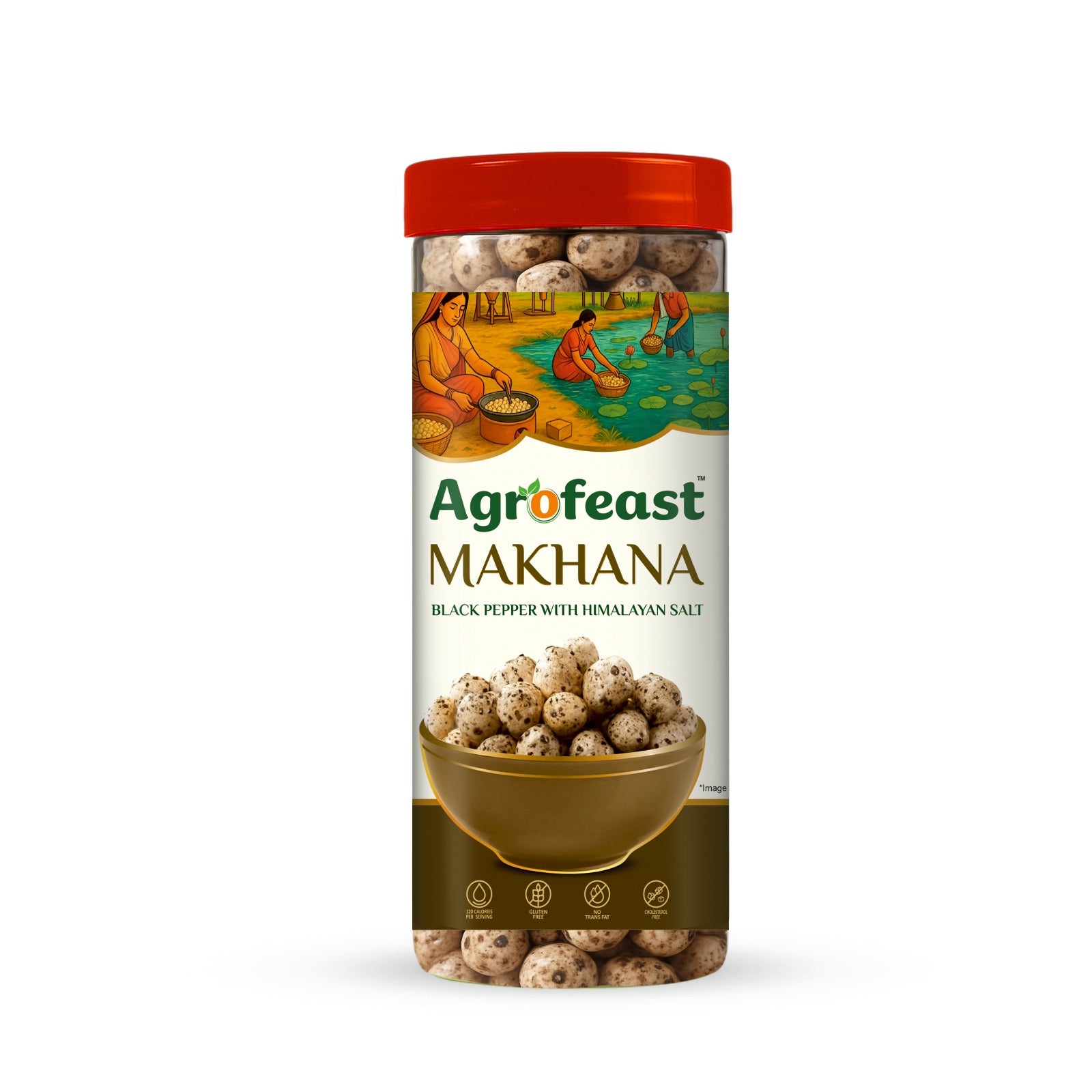 Black Pepper & Salted Makhana